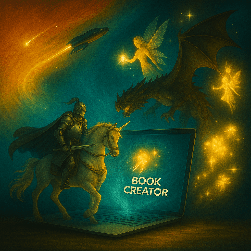 Formation Optimisterre - Book Creator, Canva et IA